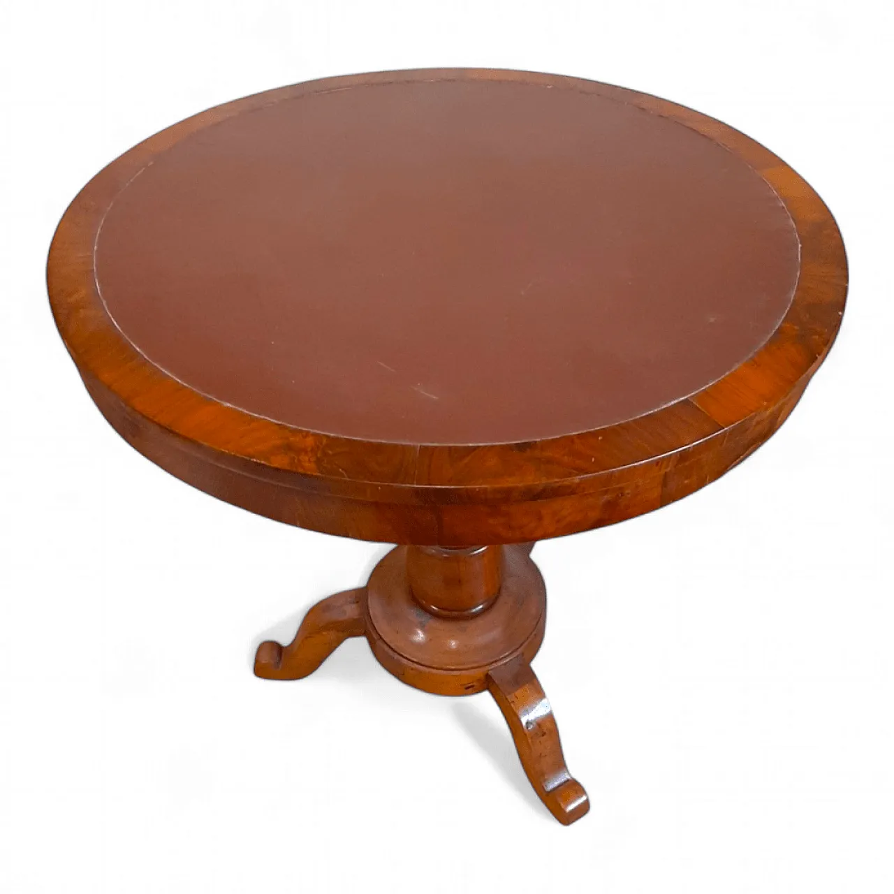 Tavolo in legno massello di noce lastronato stile Luigi Filippo, '800 9