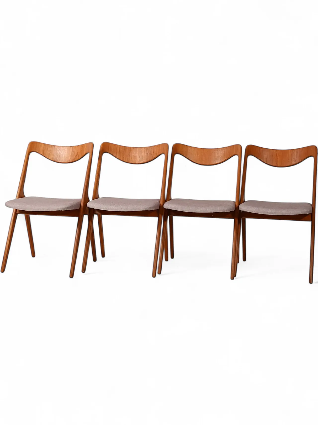 4 sedie da pranzo Storken, anni '70 13