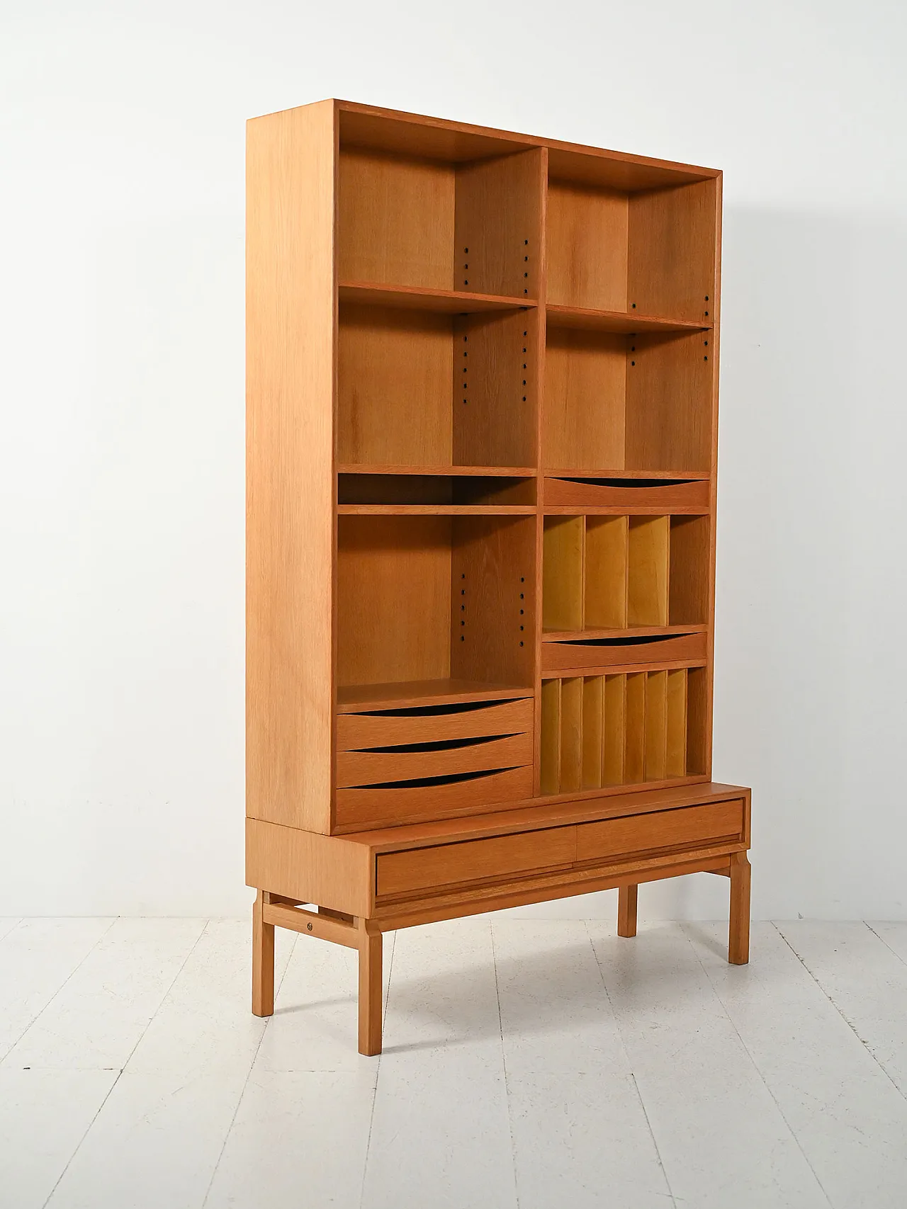 Libreria modulare in rovere di Marian Grabinski 3