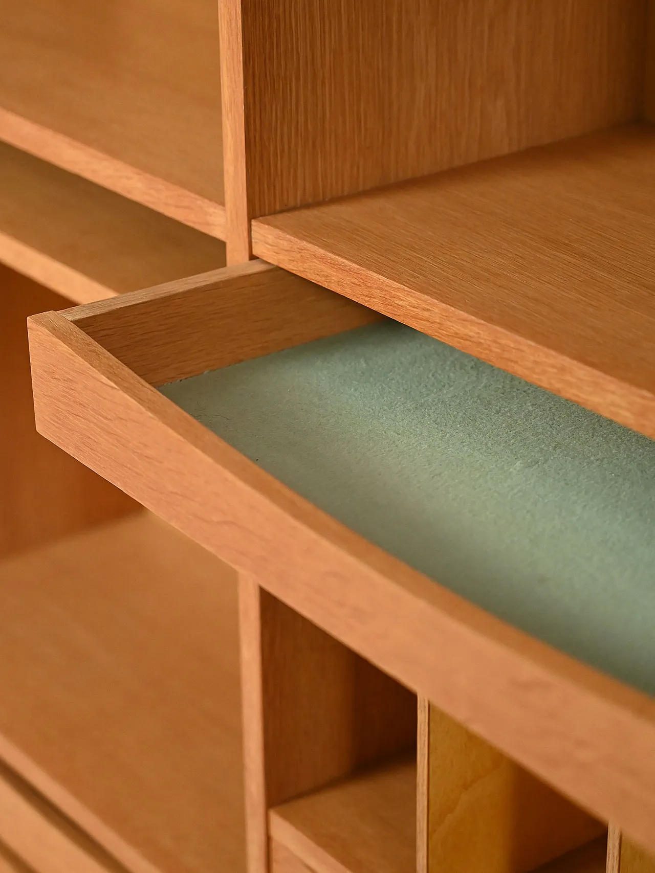 Libreria modulare in rovere di Marian Grabinski 5