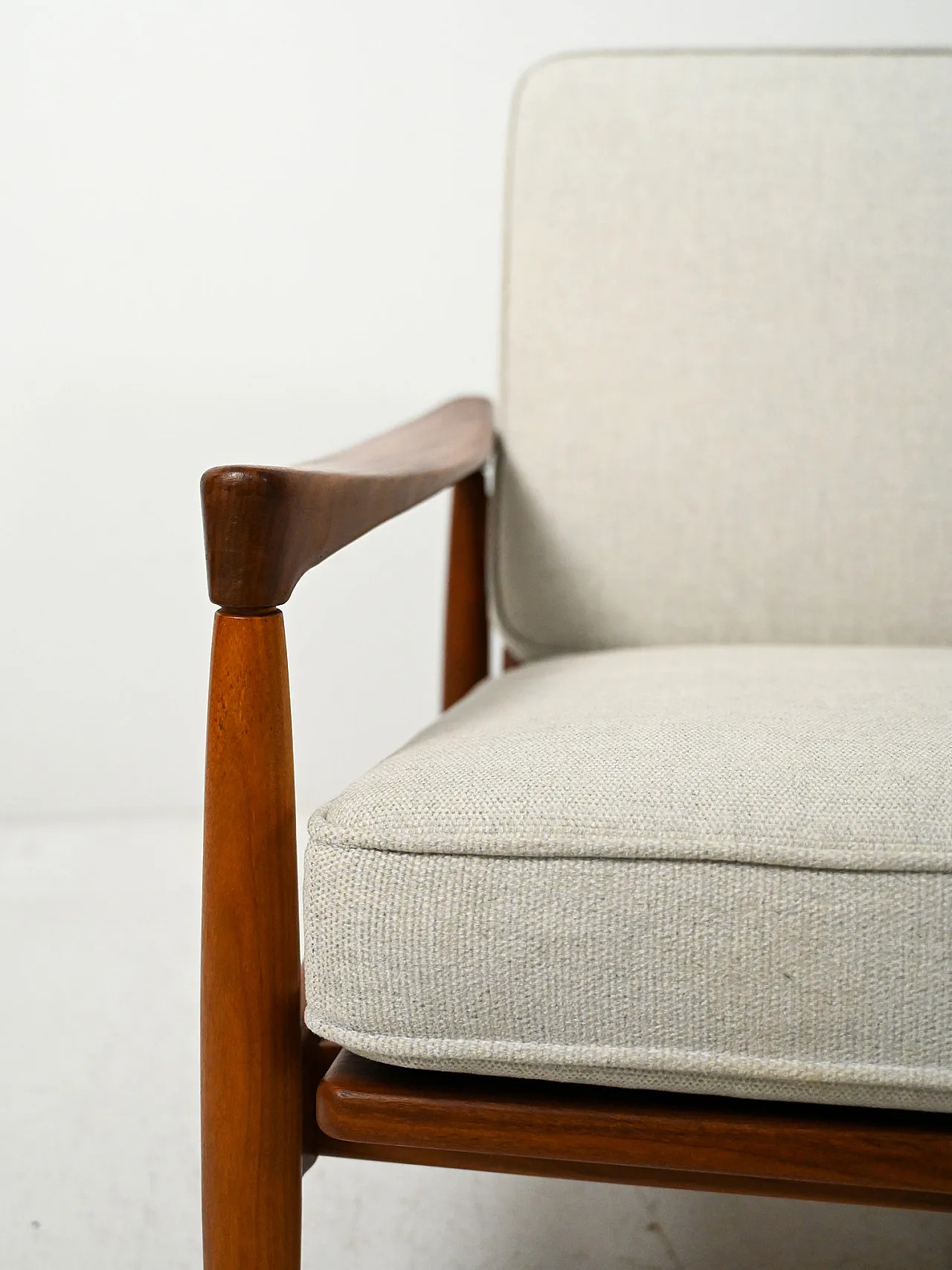 Pair of Scandinavian armchairs Kölding model, 70s 11