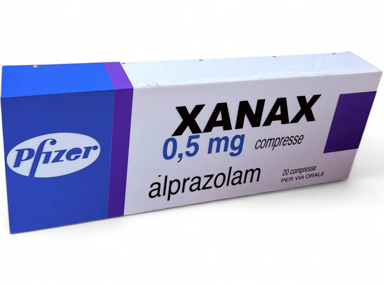 Vintage Xanax sign, 1980s 7