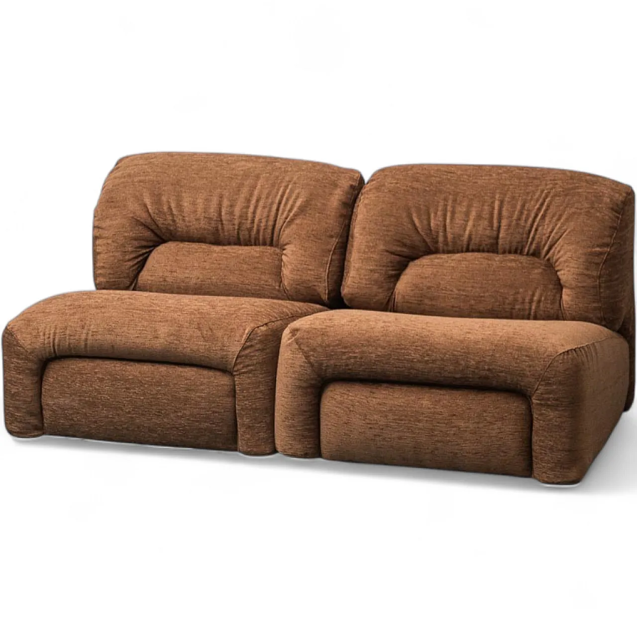 Modular 2-seater sofa or pair of armchairs, 1970s 12