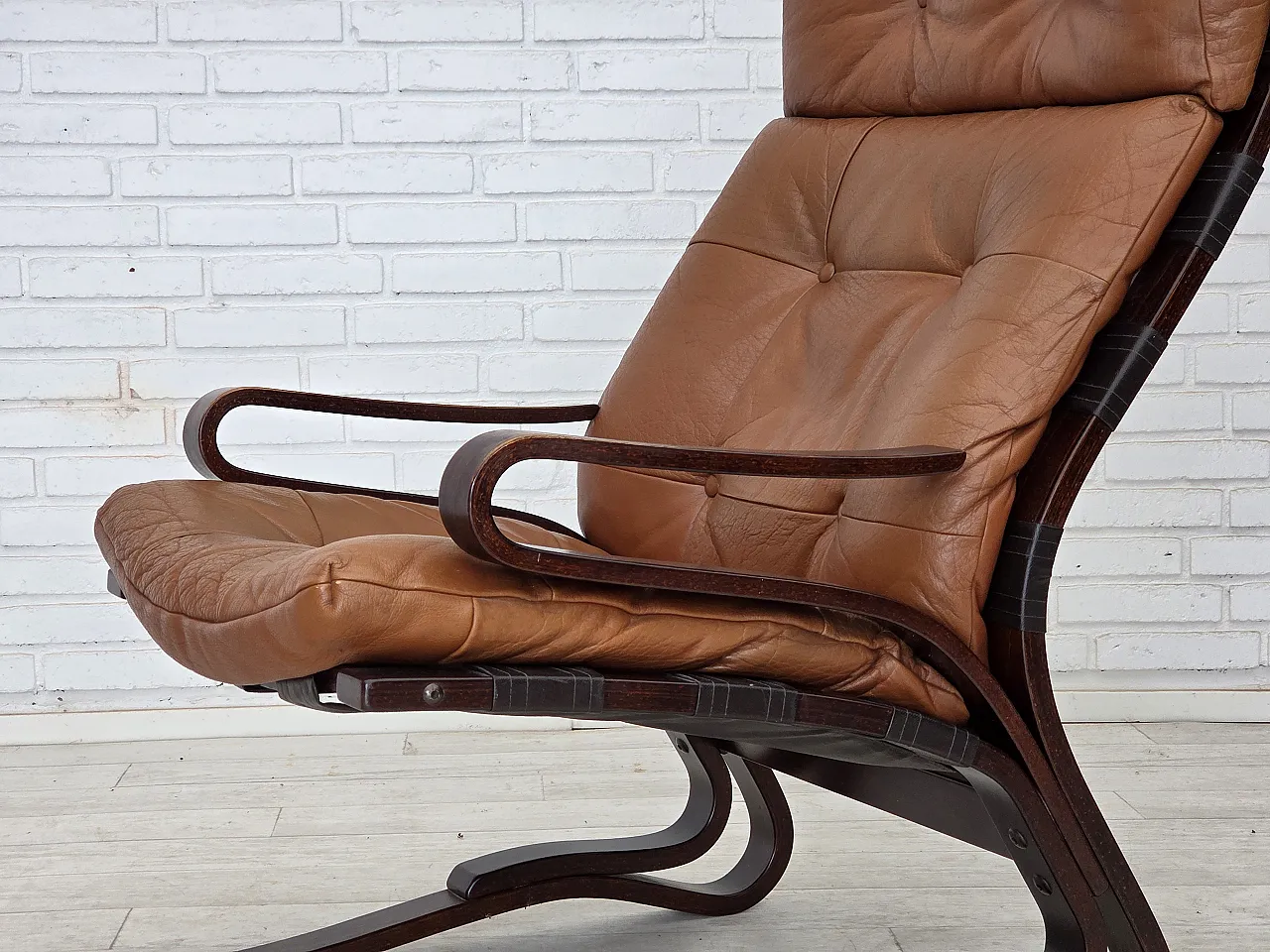 Pair of set of chairs Norwegian  by Else & Nordahl Solheim, 1970s 6