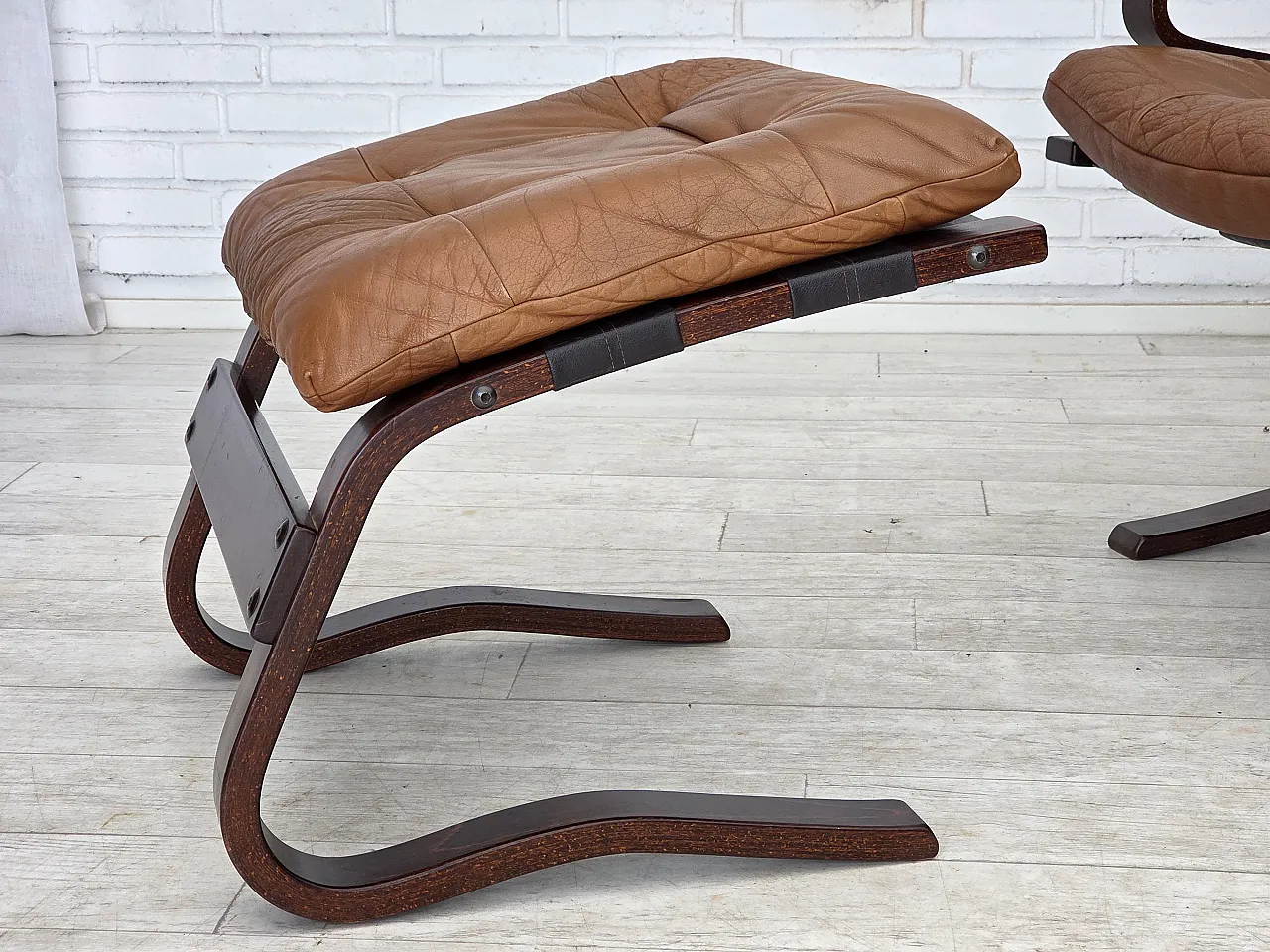 Pair of set of chairs Norwegian  by Else & Nordahl Solheim, 1970s 8