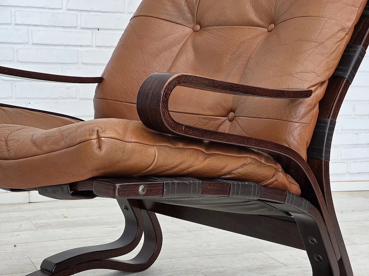 Pair of set of chairs Norwegian  by Else & Nordahl Solheim, 1970s 9