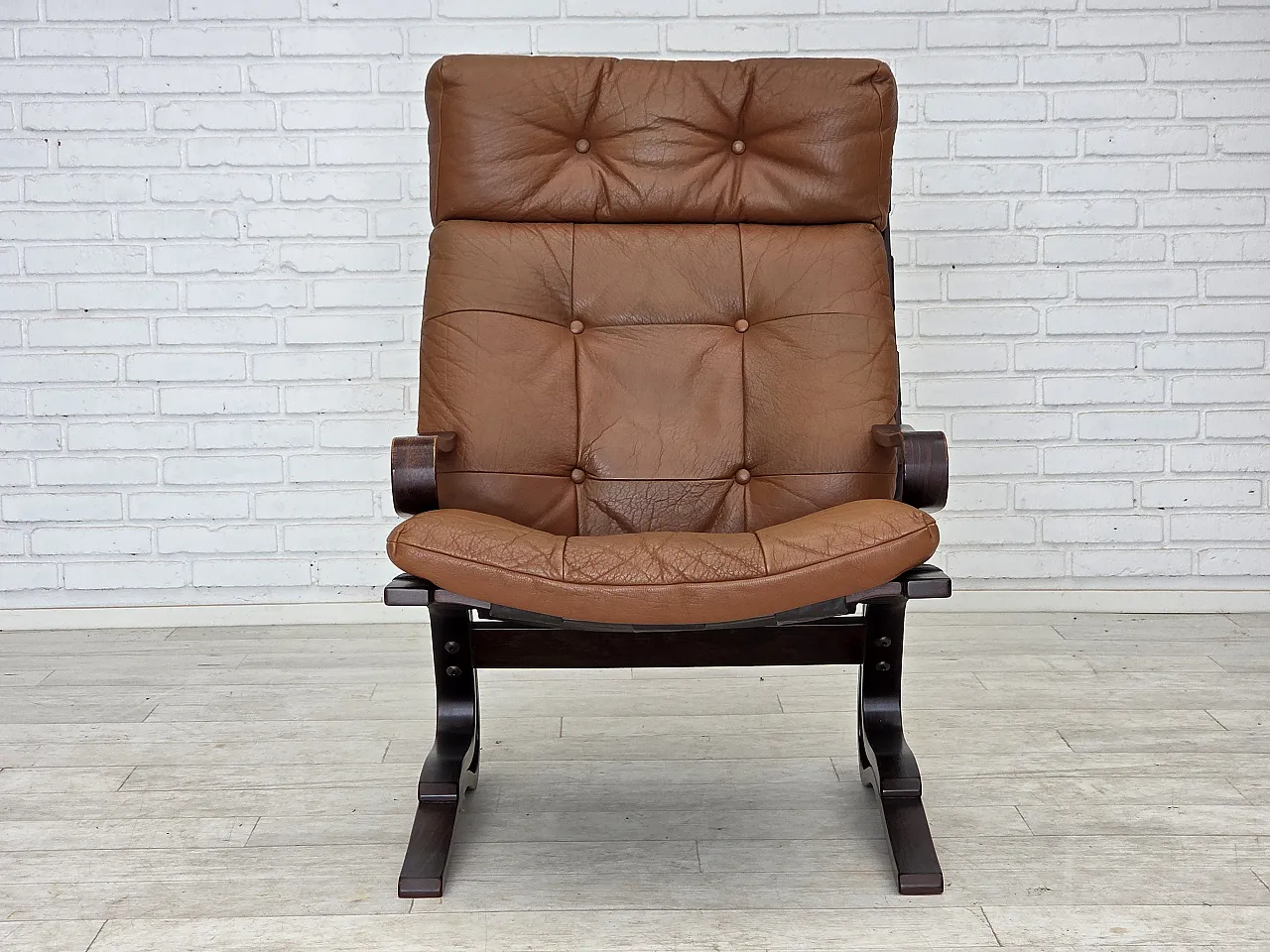 Pair of set of chairs Norwegian  by Else & Nordahl Solheim, 1970s 13