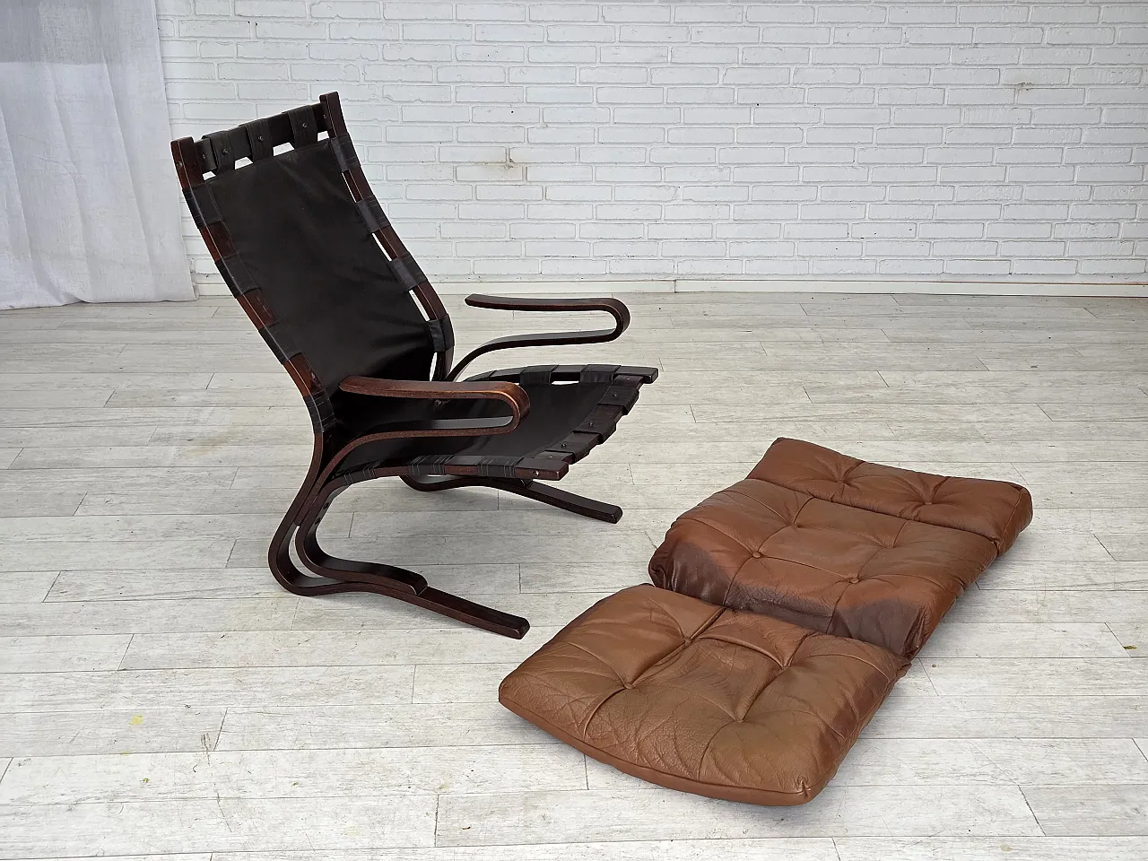 Pair of set of chairs Norwegian  by Else & Nordahl Solheim, 1970s 23
