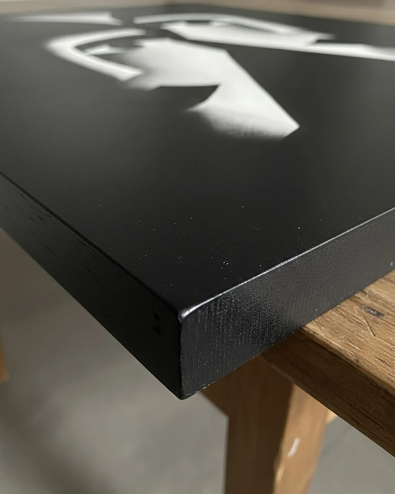 Unique work painting Two Faces, 2000s 3