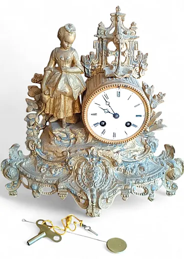 Gold antimony watch, mid-19th century