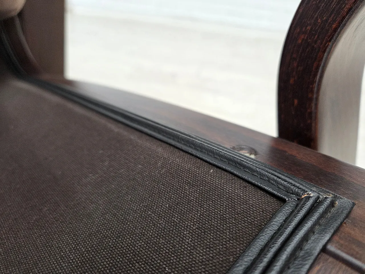 Danish lounge chair by Georg Thams, , leather, 1970s 10