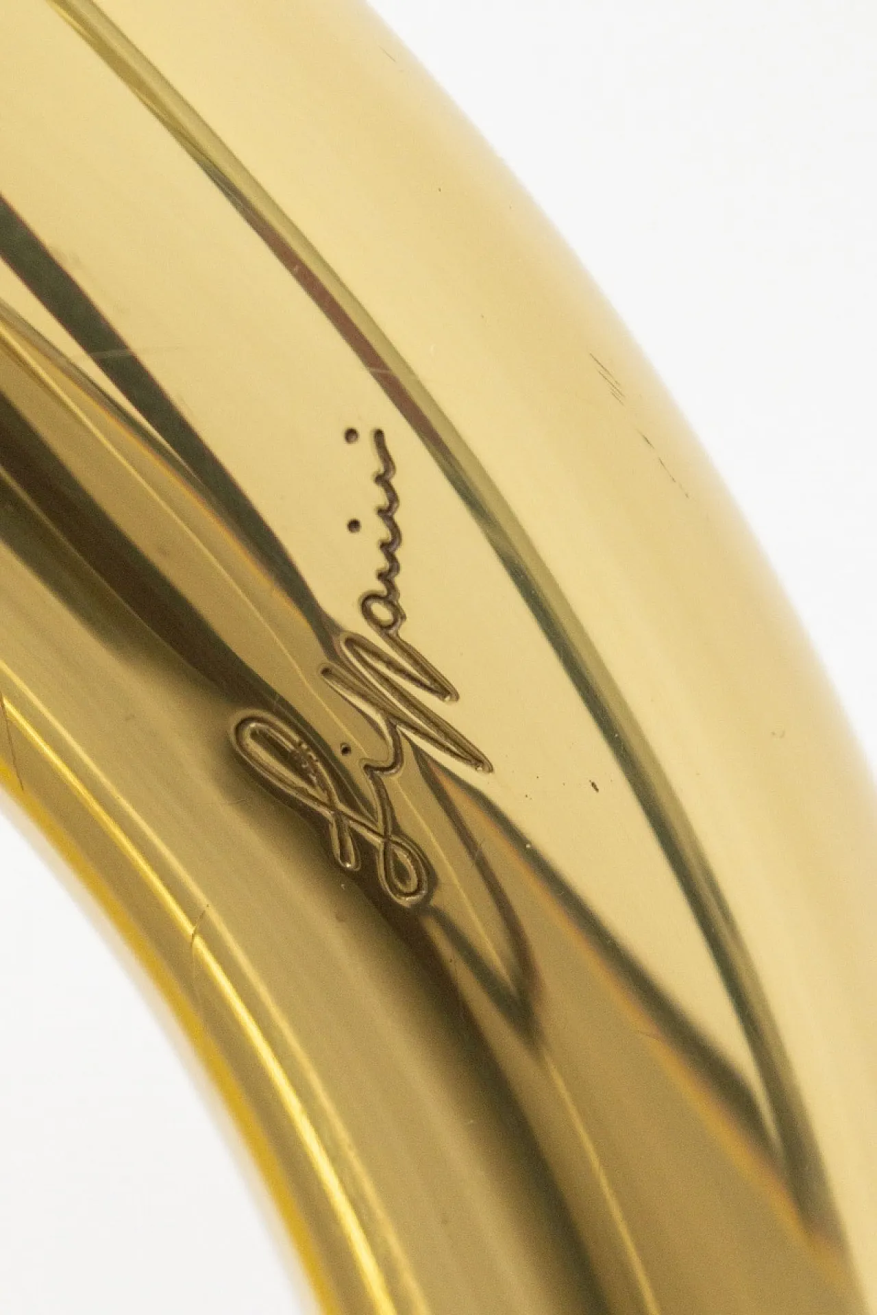 Nodo d'Amore, letto matrimoniale in ottone di Lipparini, anni '70 14