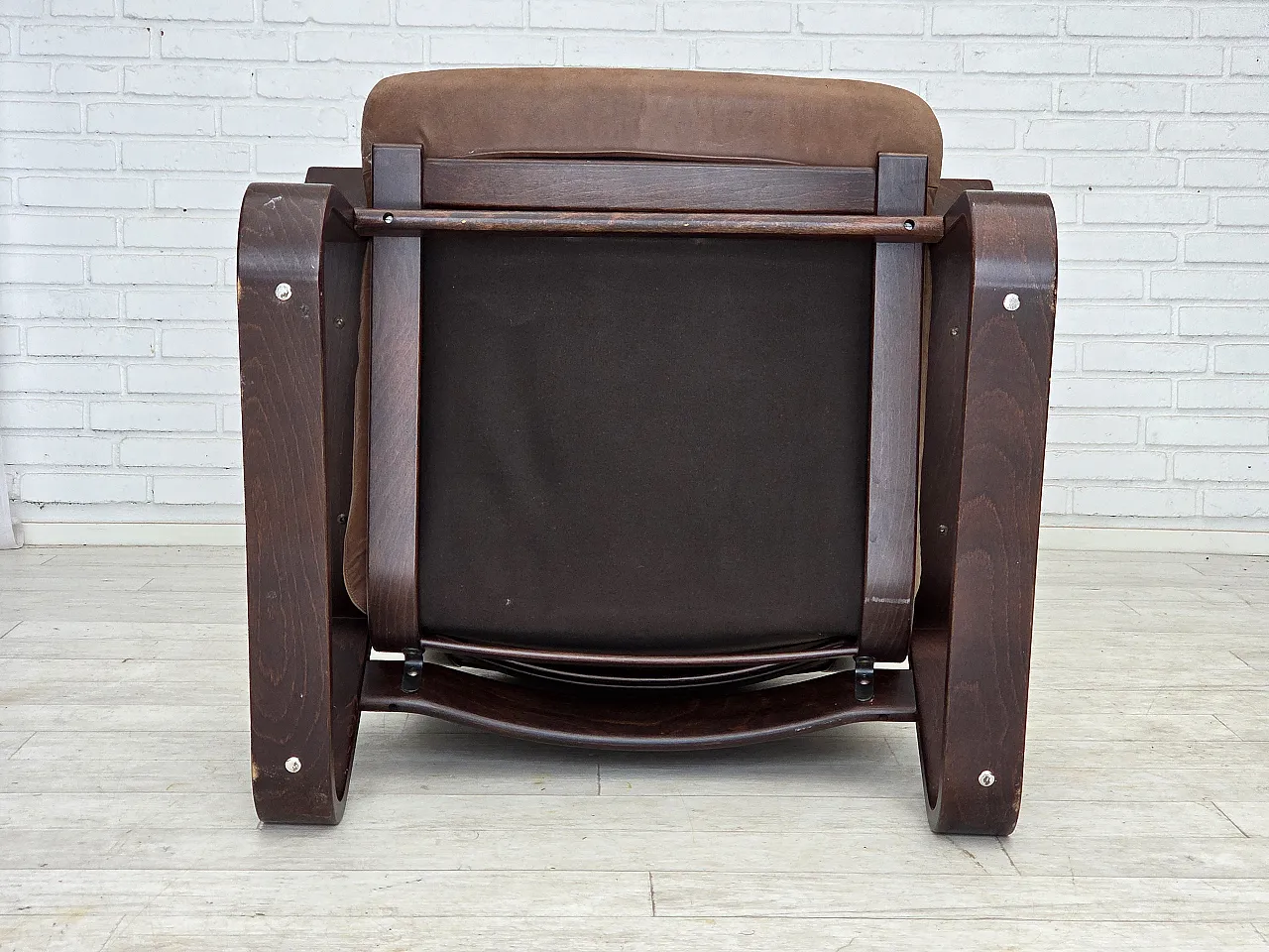 Danish lounge chair by Georg Thams, , leather, 1970s 23