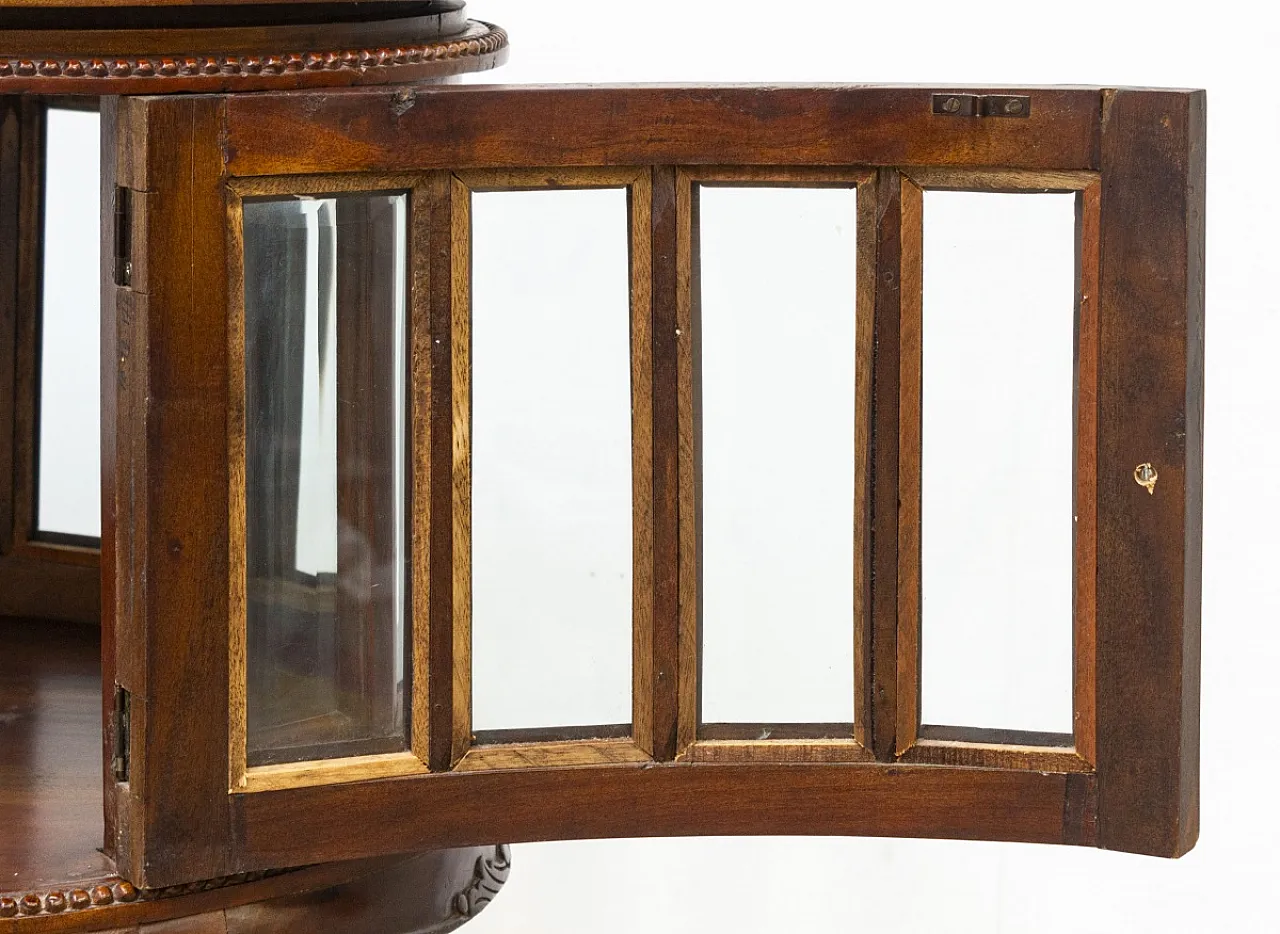 Mobile bar in legno di mogano con vassoio, '900 8