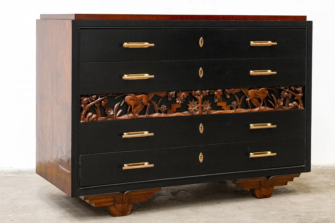 Carved dresser, early 20th century 15
