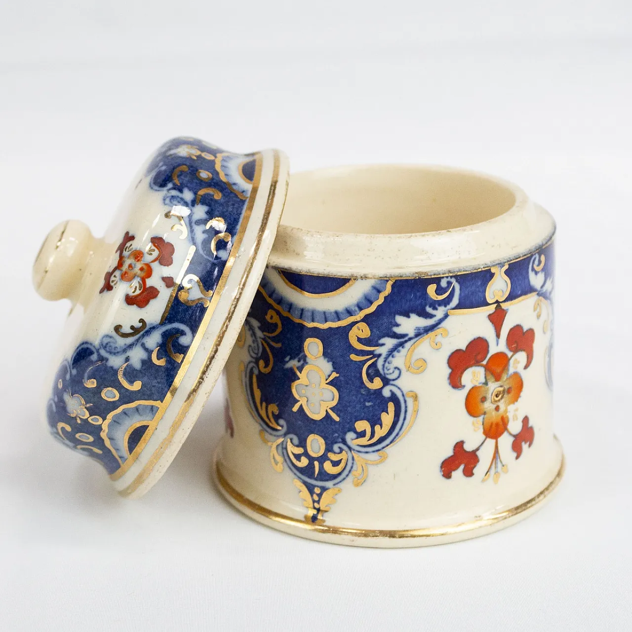 Armadietto porta pipe in rovere massello, primo '900 12