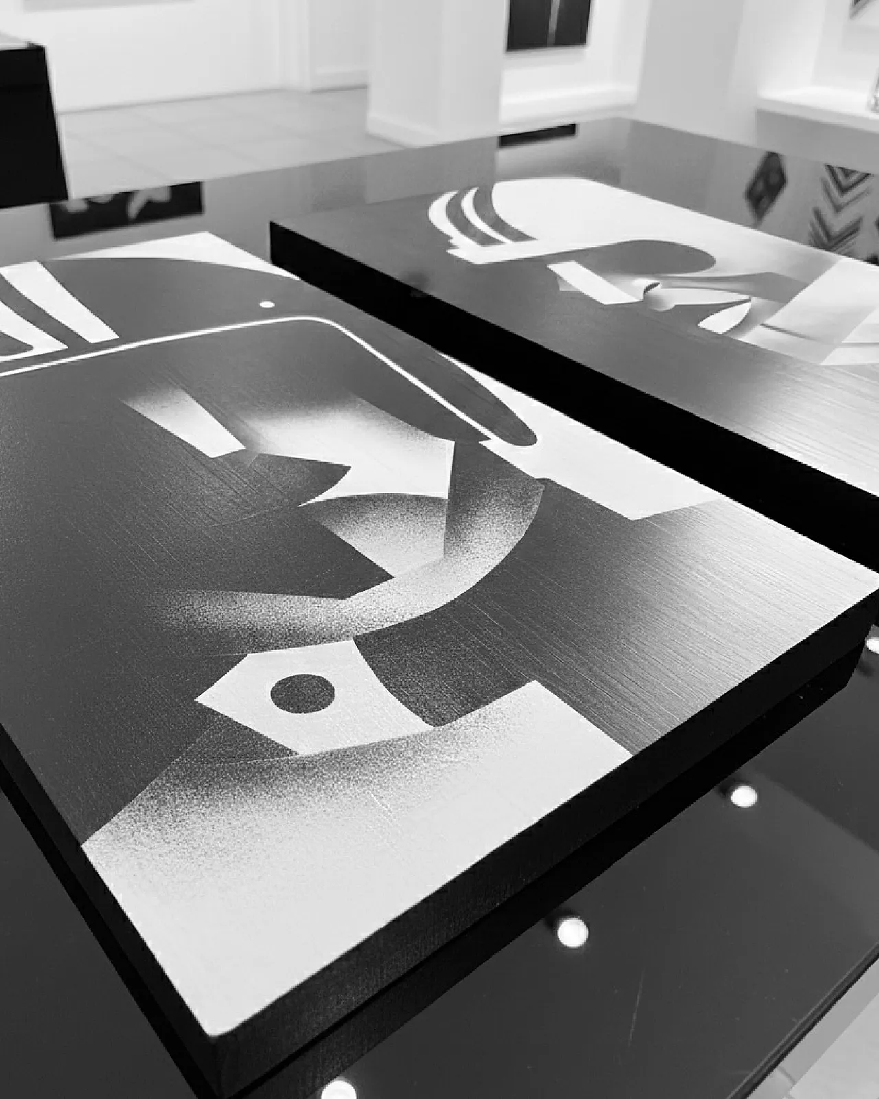 Diptych "I Piloti" Pair of original works - Neo Futurism - 2