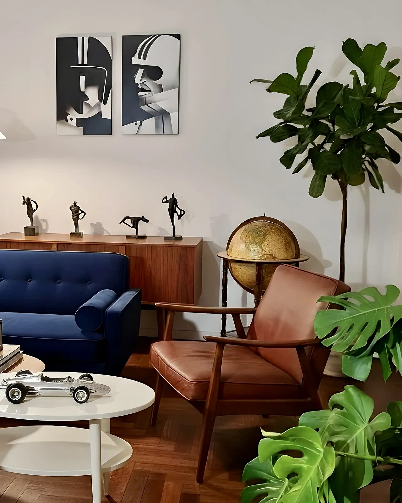 Diptych "I Piloti" Pair of original works - Neo Futurism - 3