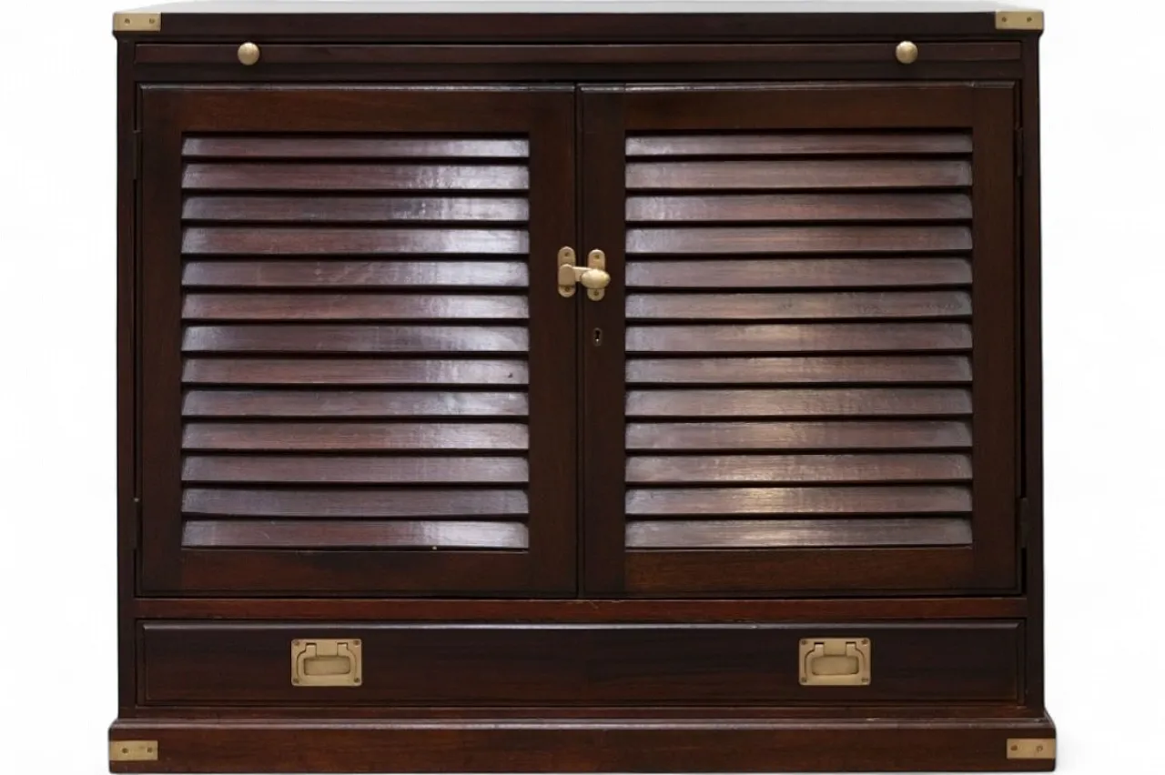Mobile a due ante in mogano stile Vecchia Marina, '900 15