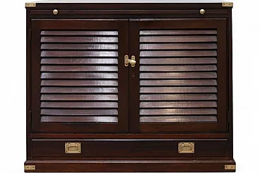 Mobile a due ante in mogano stile Vecchia Marina, '900
