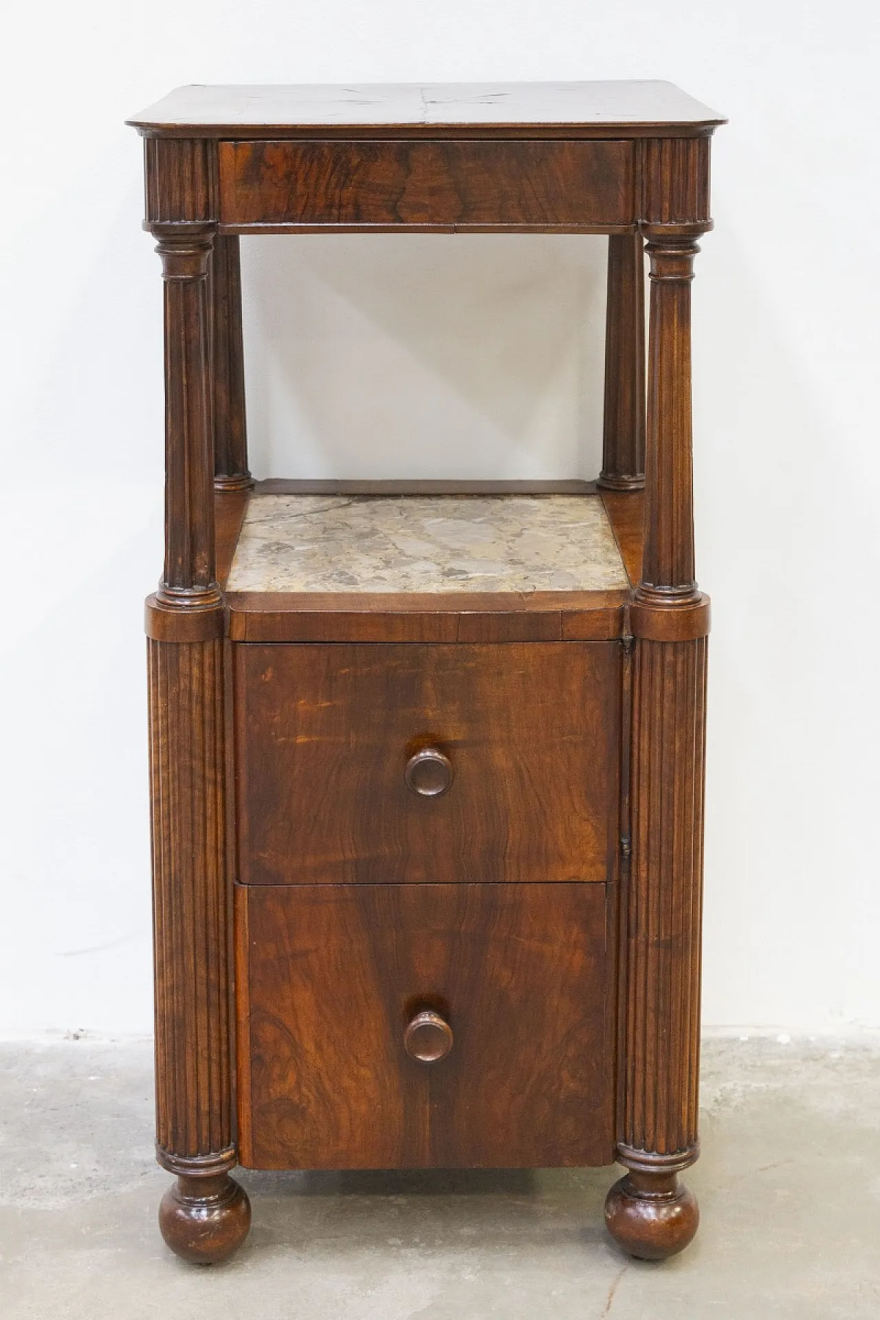 Mobile bar francese in noce, '800 3