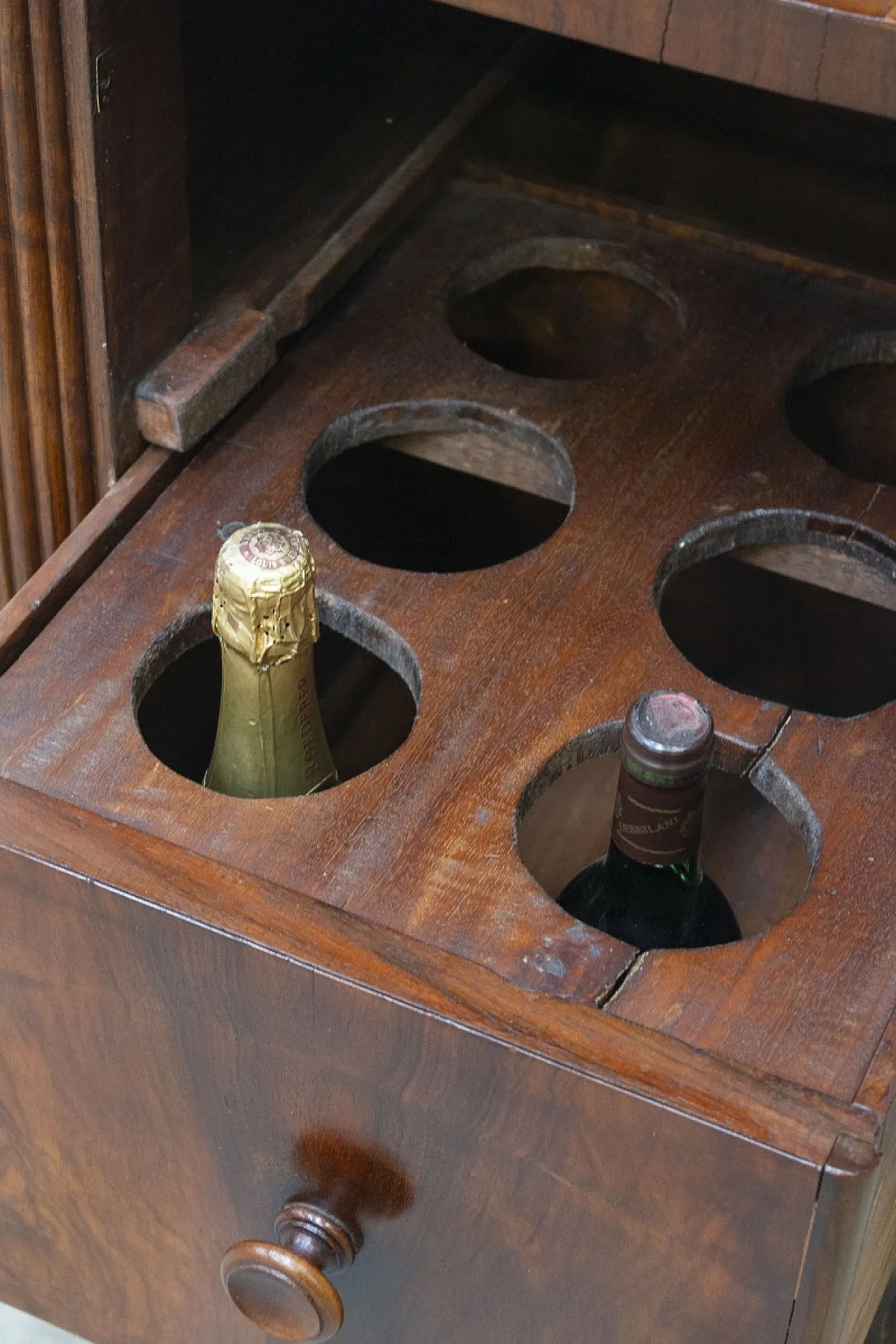 Mobile bar francese in noce, '800 8