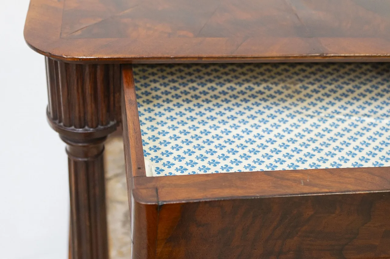 Mobile bar francese in noce, '800 12