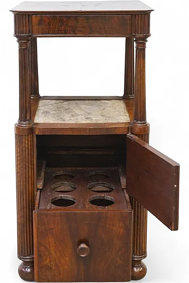 Mobile bar francese in noce, '800