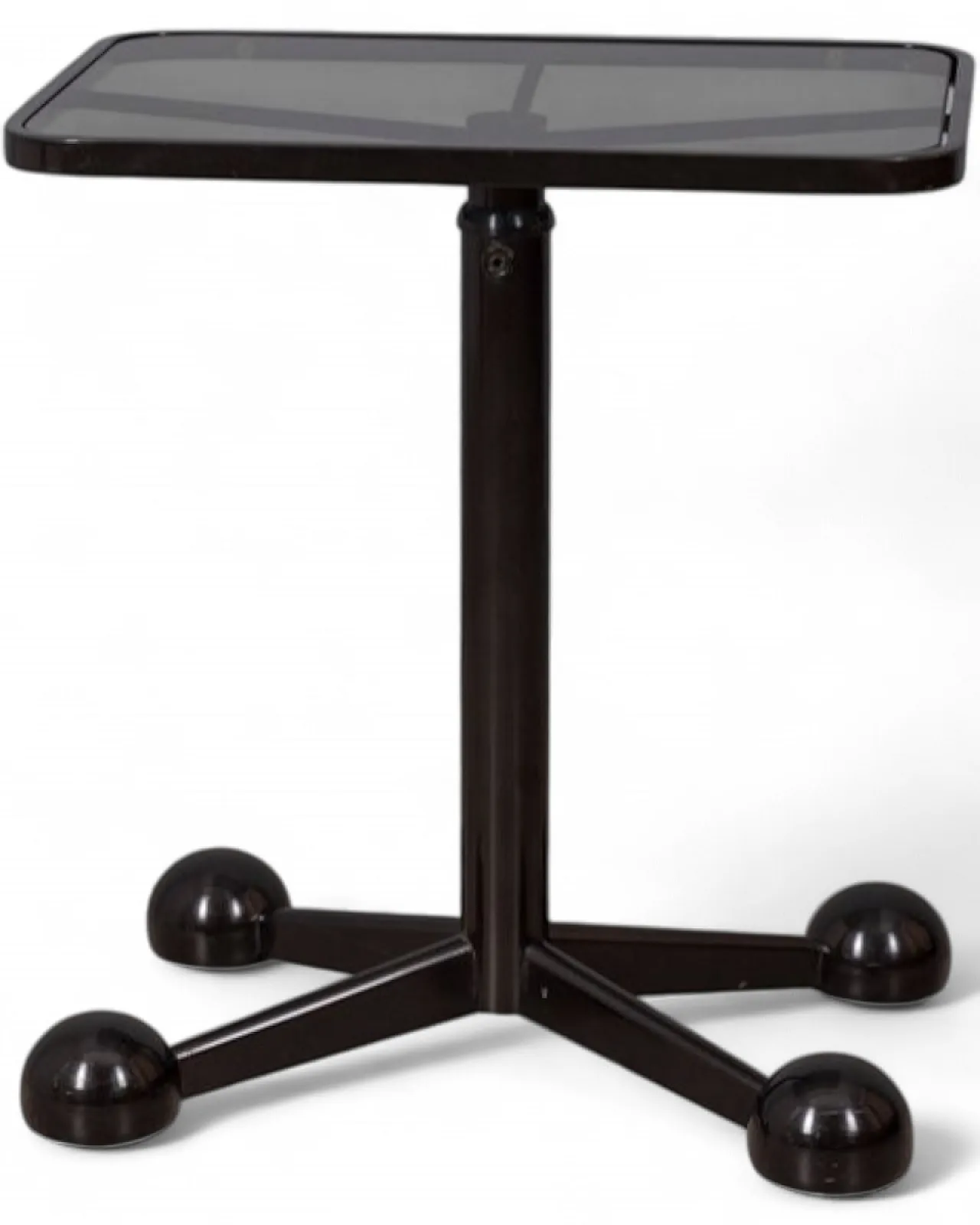 Carrello in metallo nero di Allegri, anni '70 11