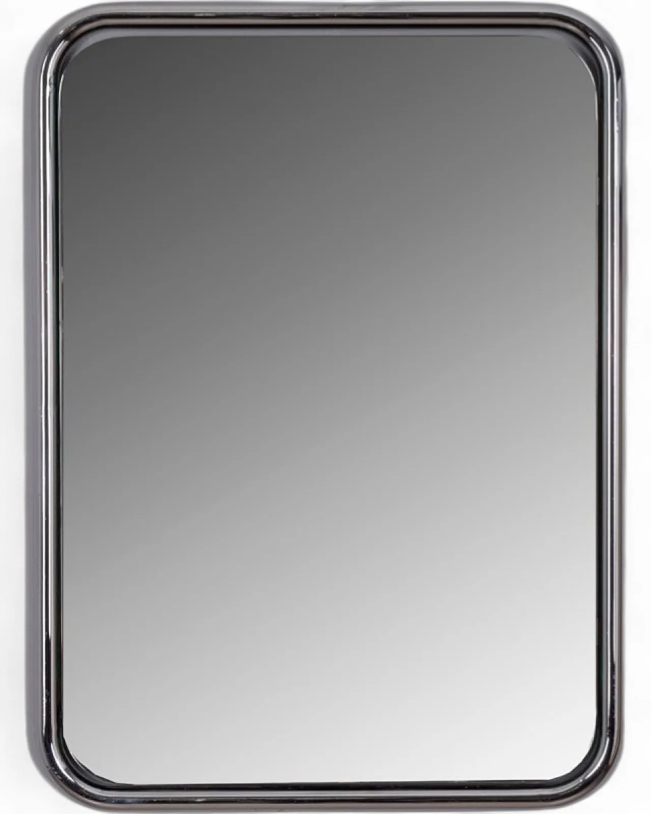 Specchio da parete in metallo cromato, anni '70 9