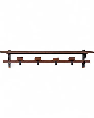 Attaccapanni in legno, anni '60