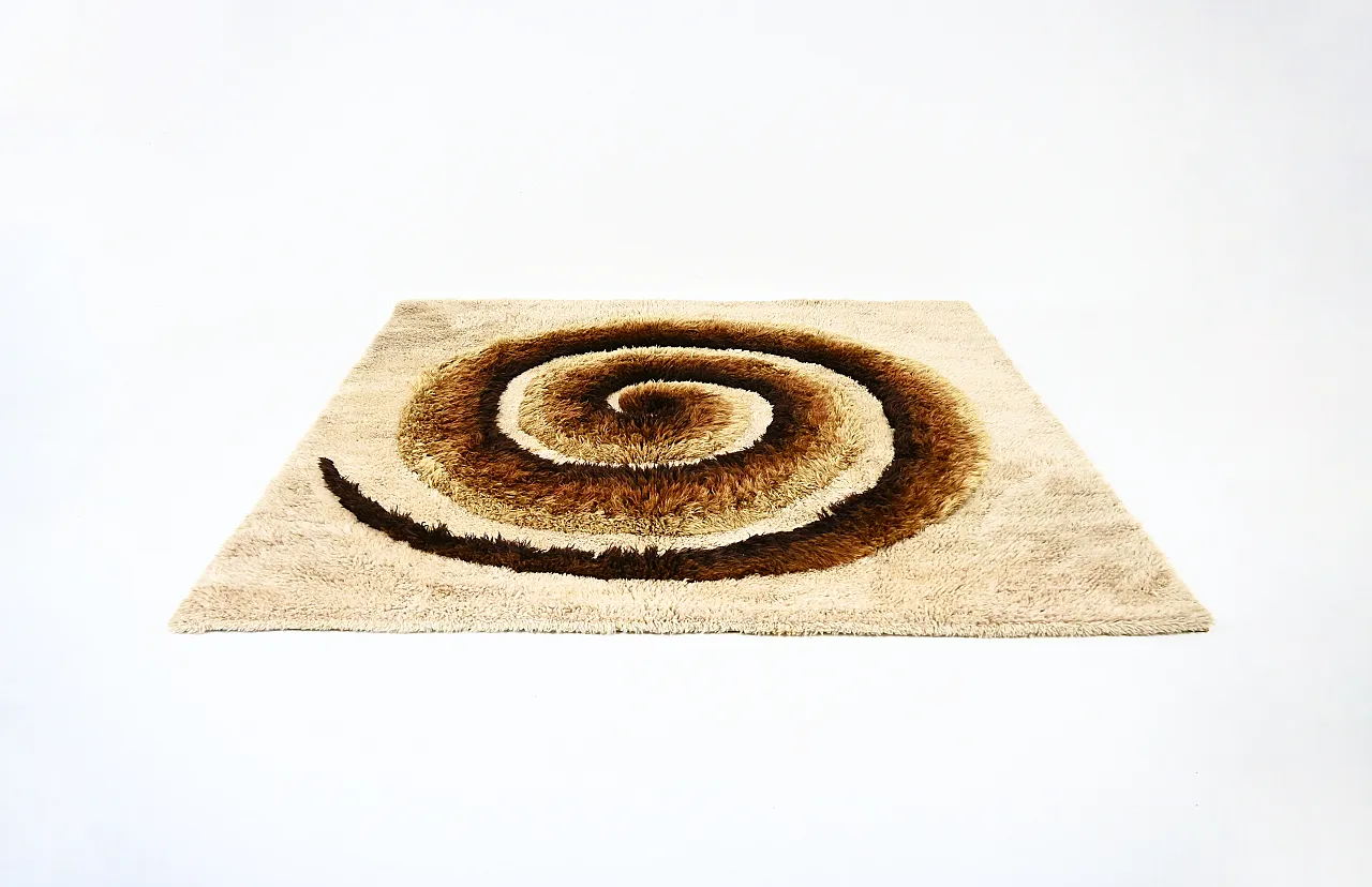 Tappeto a motivi italiani, anni '60 1