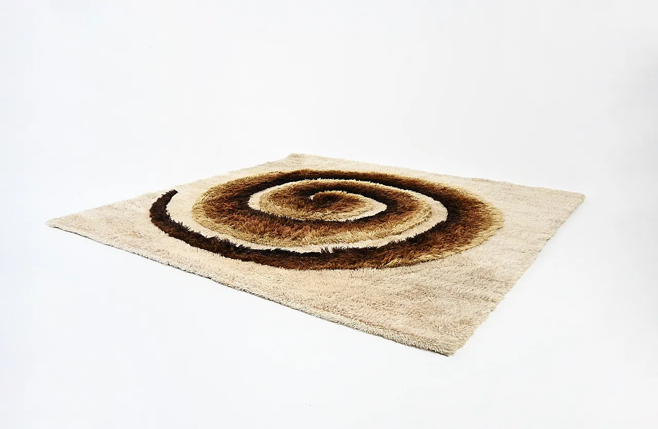 Tappeto a motivi italiani, anni '60 2