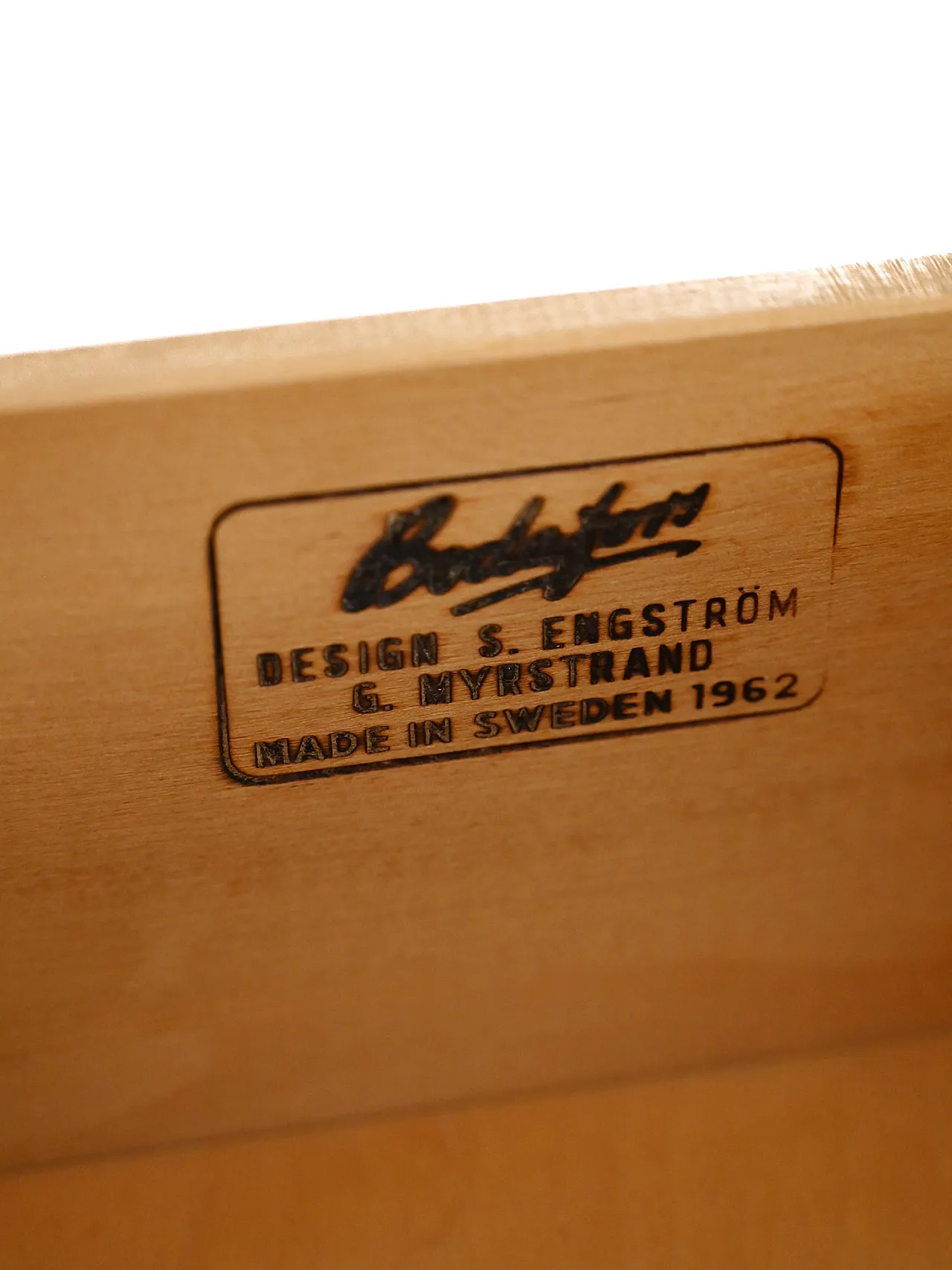 Sestina in Swedish teak by Ingvar & Ekström for Bodafors 7