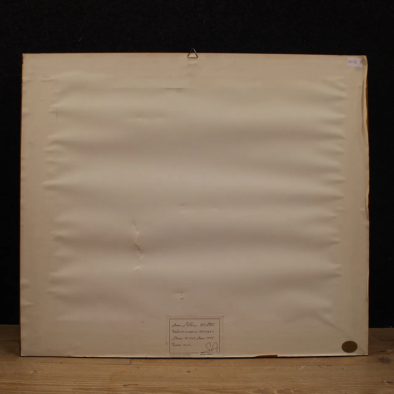 Dipinto italiano paesaggio La Vigna a Druento, '900 5