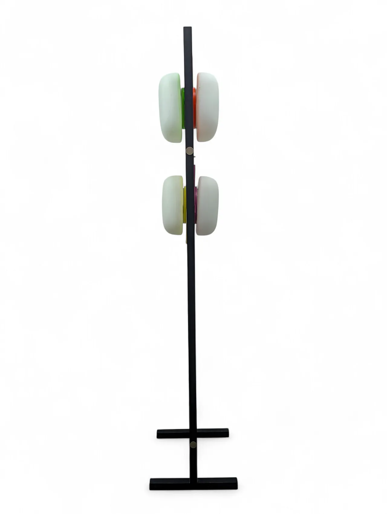 Floor lamp with 4 tilting lights, Italian manufacture, 1970s 2