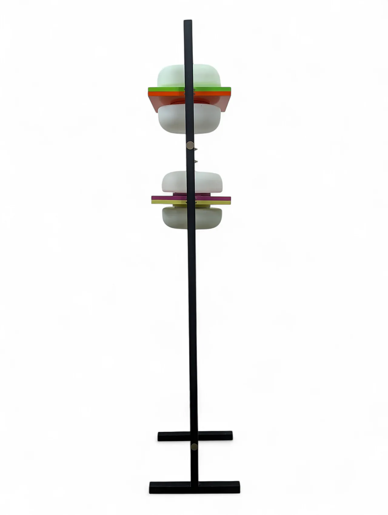 Floor lamp with 4 tilting lights, Italian manufacture, 1970s 3