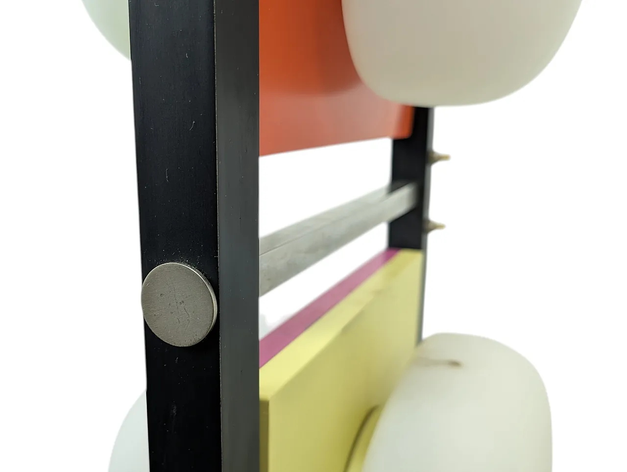 Floor lamp with 4 tilting lights, Italian manufacture, 1970s 6