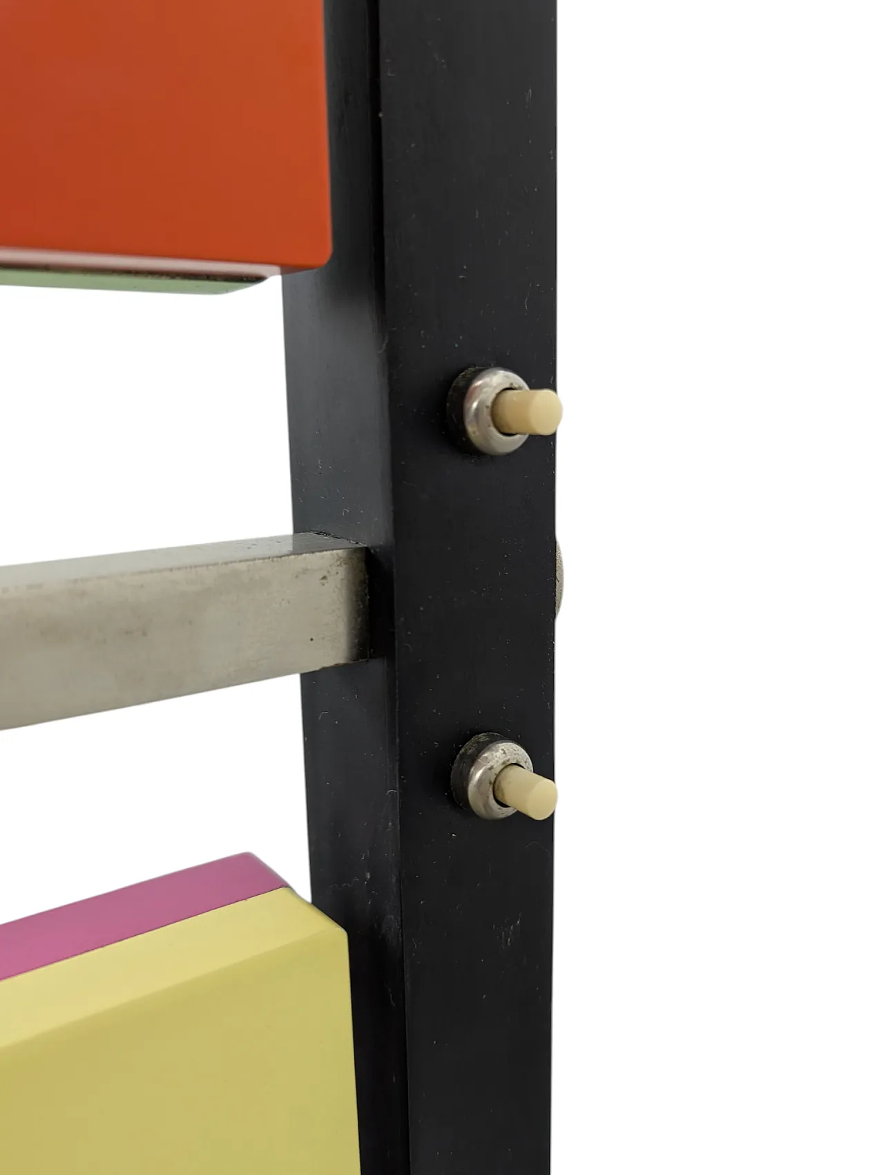 Floor lamp with 4 tilting lights, Italian manufacture, 1970s 8