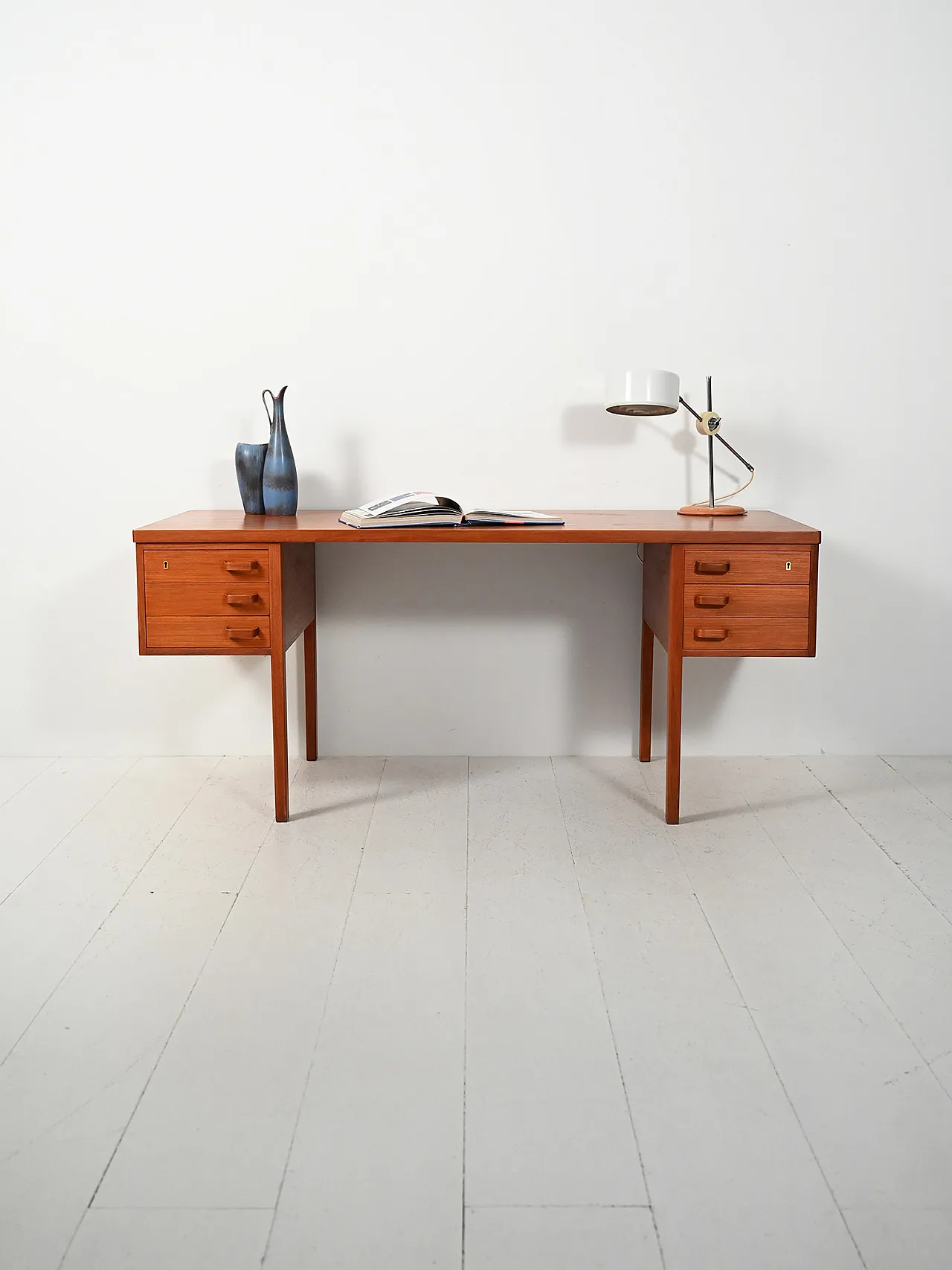 Teak desk by Nanna & Jørgen Ditzel 2