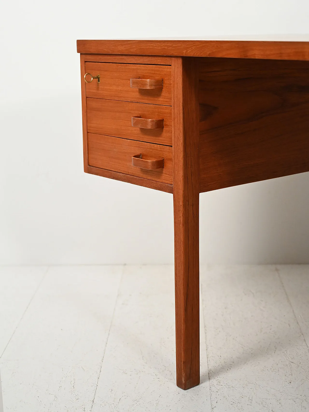 Teak desk by Nanna & Jørgen Ditzel 9