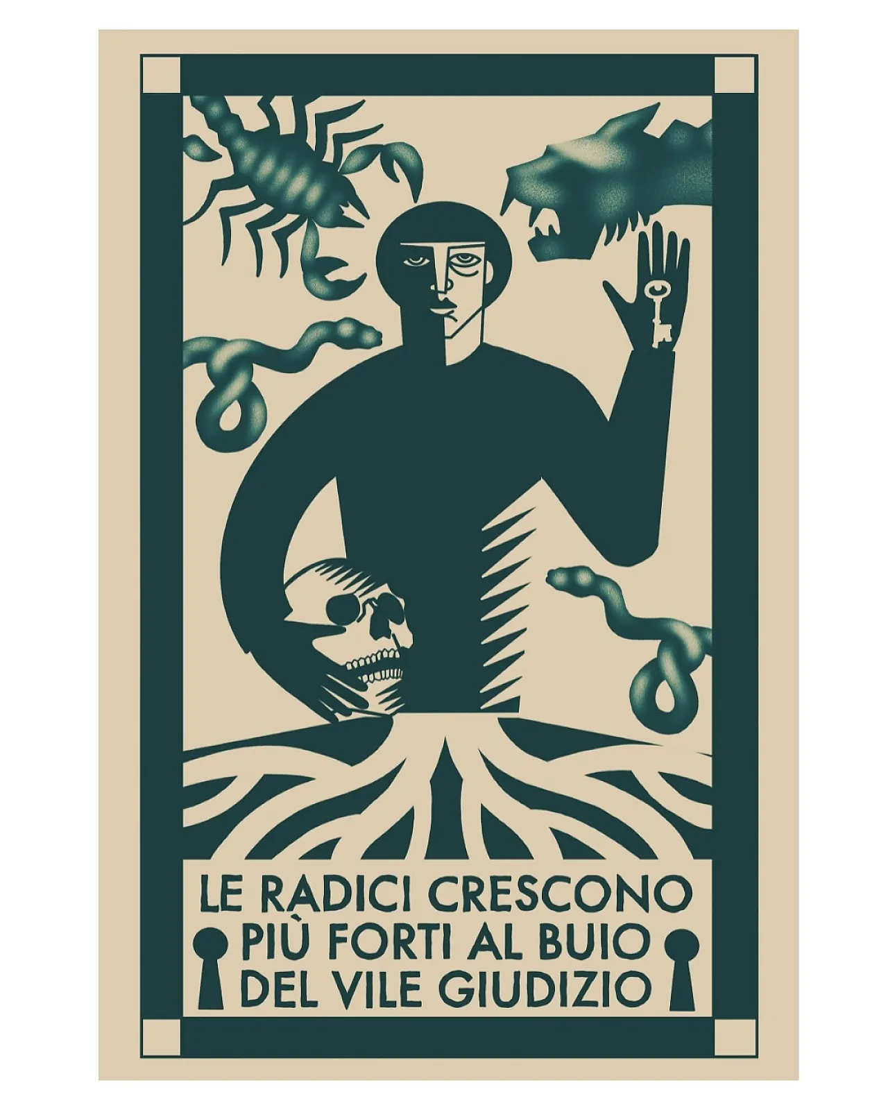 Fine Art Print Neo-Symbolist Poster The Roots, 2000s 3