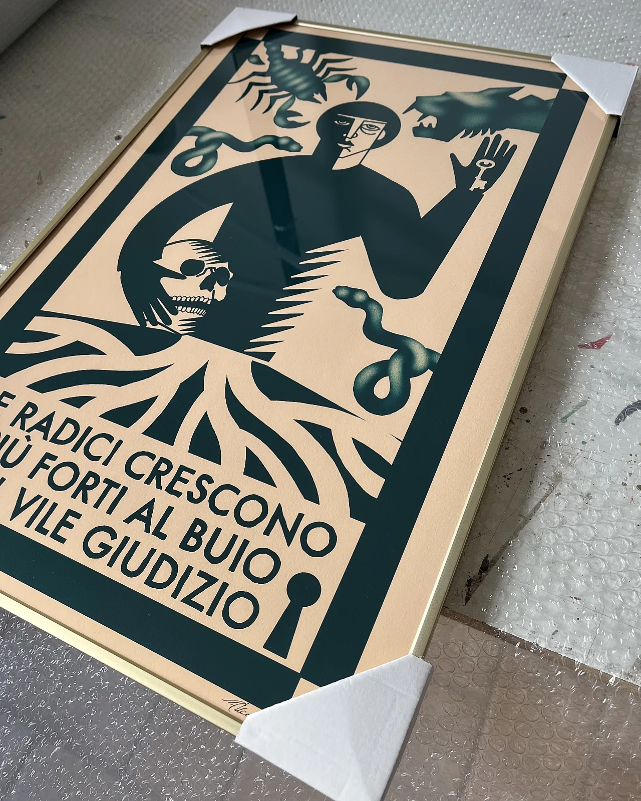 Fine Art Print Neo-Symbolist Poster The Roots, 2000s 5