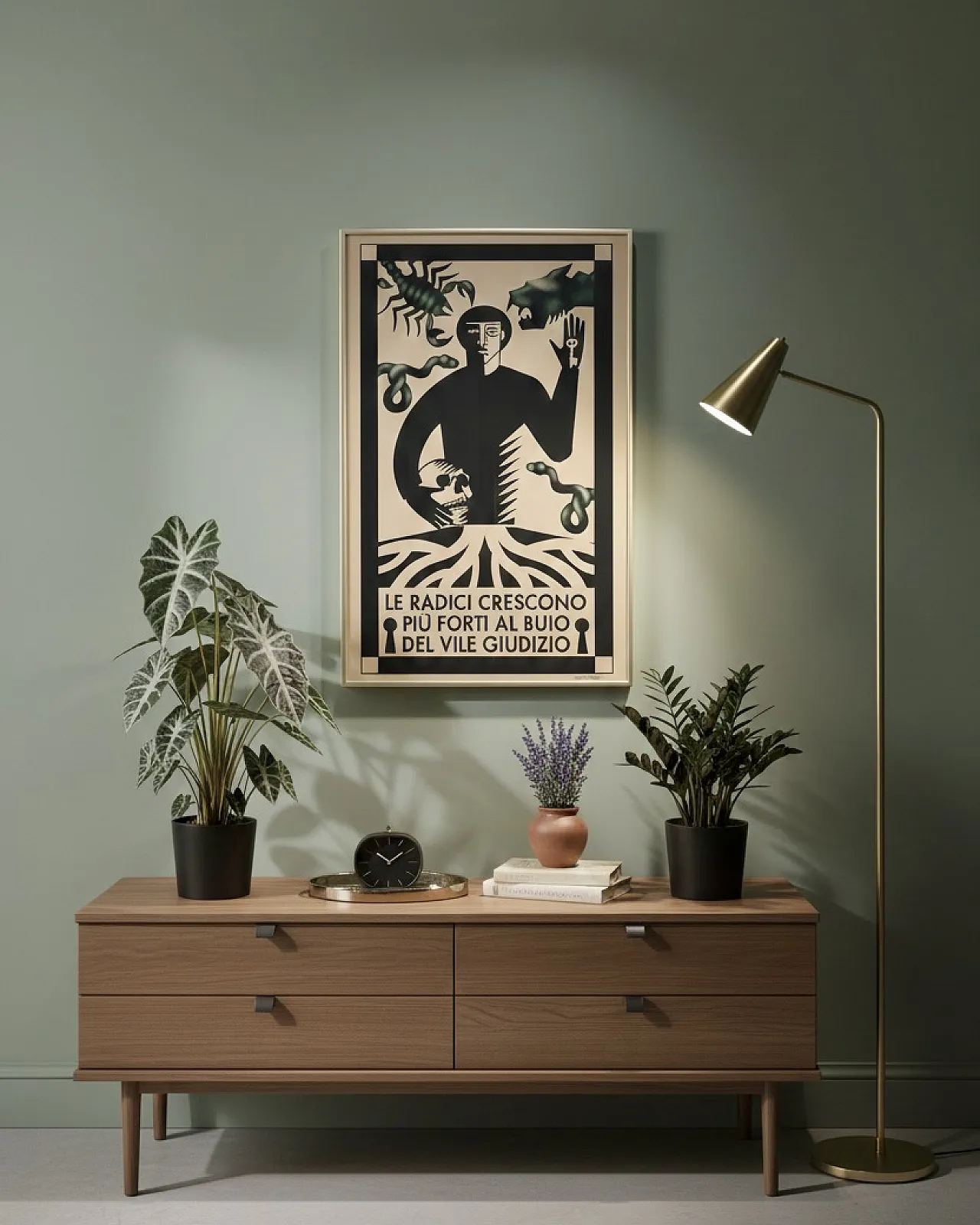 Fine Art Print Neo-Symbolist Poster The Roots, 2000s 6