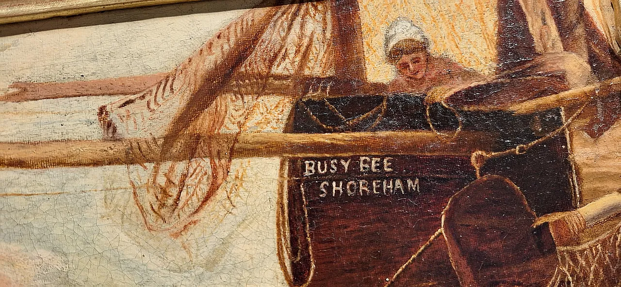 Oil painting on canvas Copy of children playing,  19th century 15