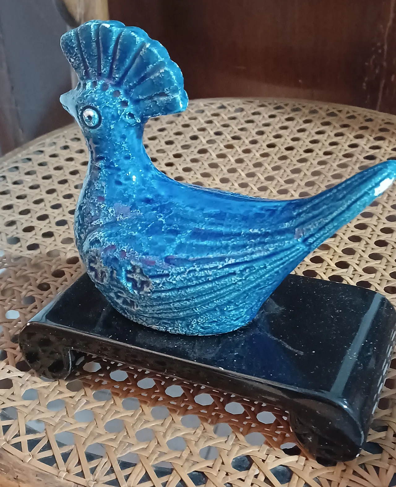 Set di 6 animali Bitossi Rimini blue, anni ‘70 4