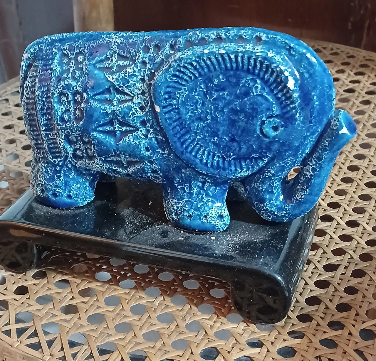 Set di 6 animali Bitossi Rimini blue, anni ‘70 5