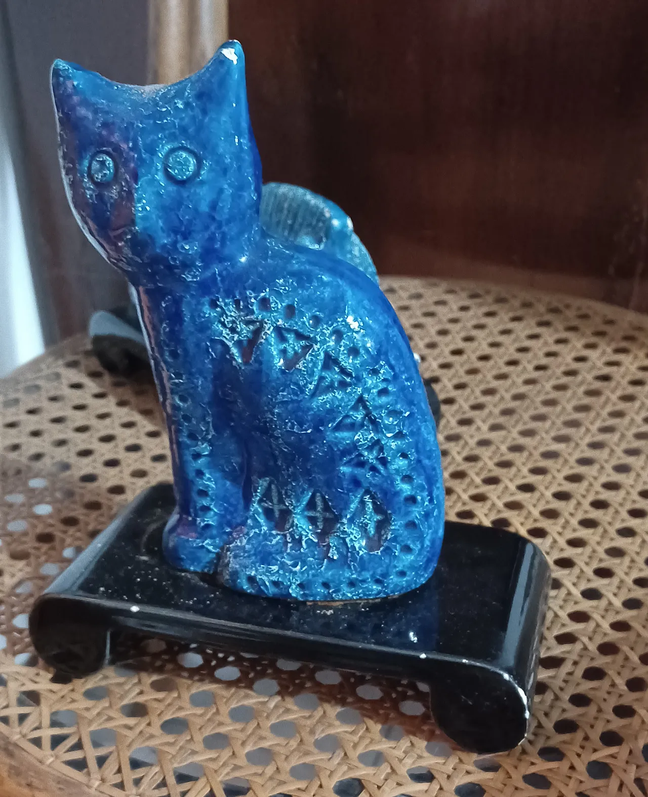 Set di 6 animali Bitossi Rimini blue, anni ‘70 7