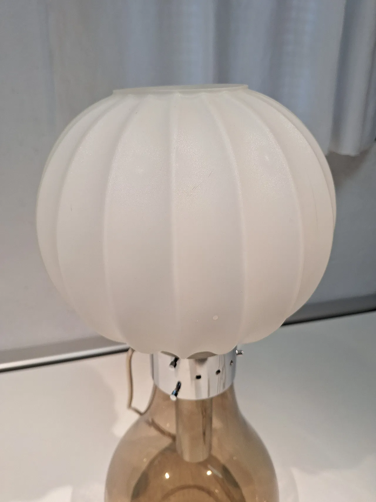 Space Age Birillo lamp attributed to Carlo Nason for Mazzega, 70s 3