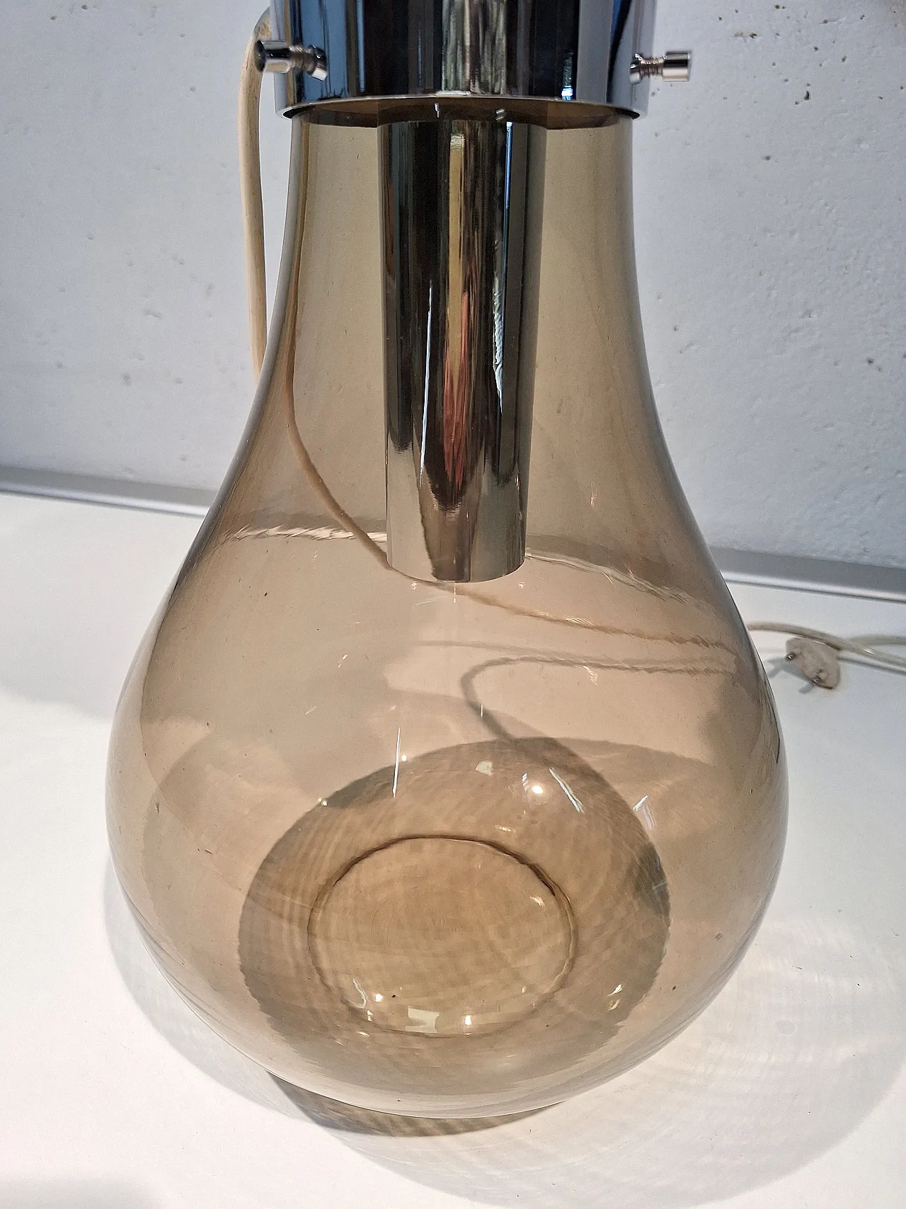 Space Age Birillo lamp attributed to Carlo Nason for Mazzega, 70s 4